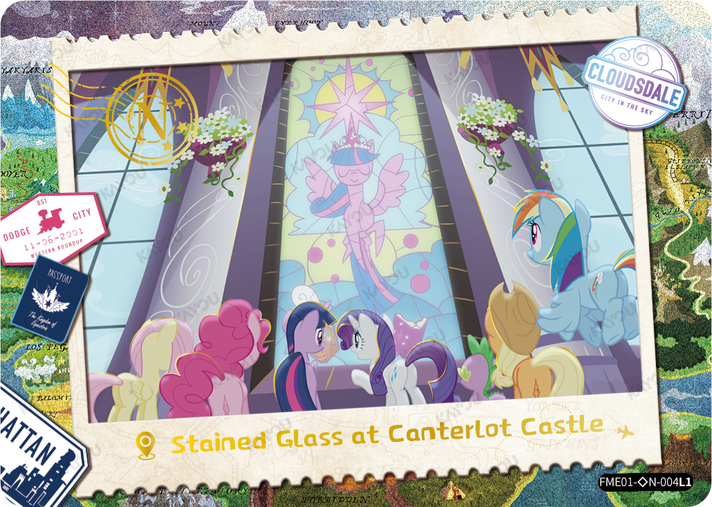 Stained Glass at Canterlot Castle
