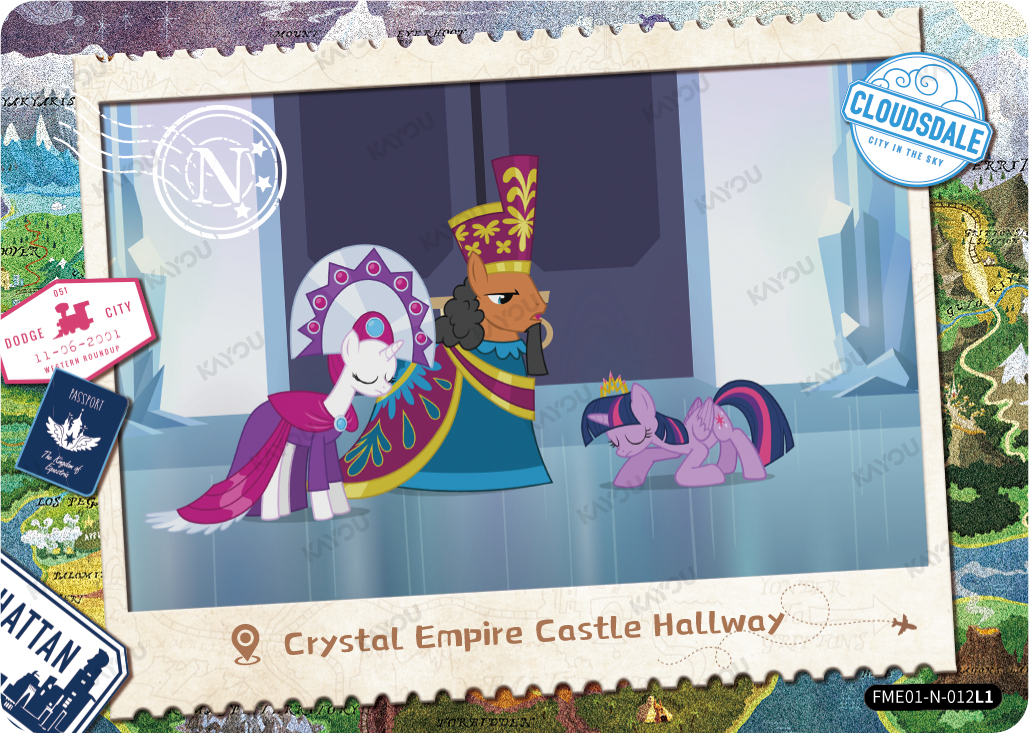 Crystal Empire Castle Hallway