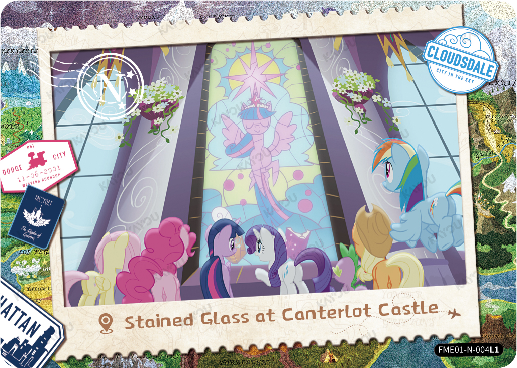 Stained Glass at Canterlot Castle