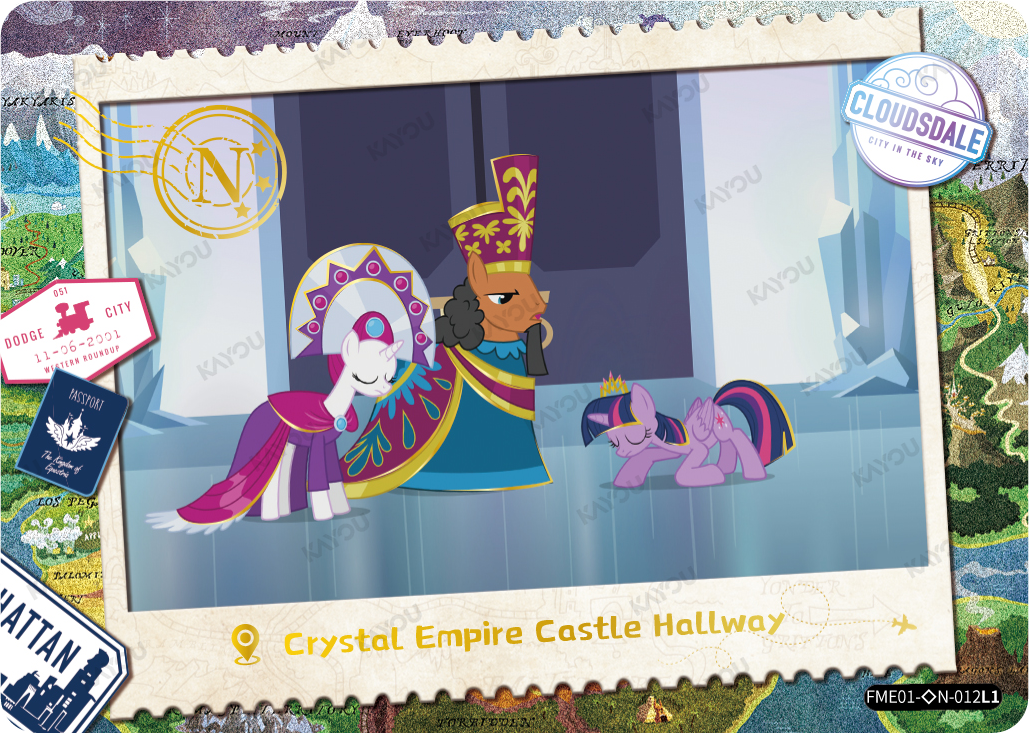Crystal Empire Castle Hallway