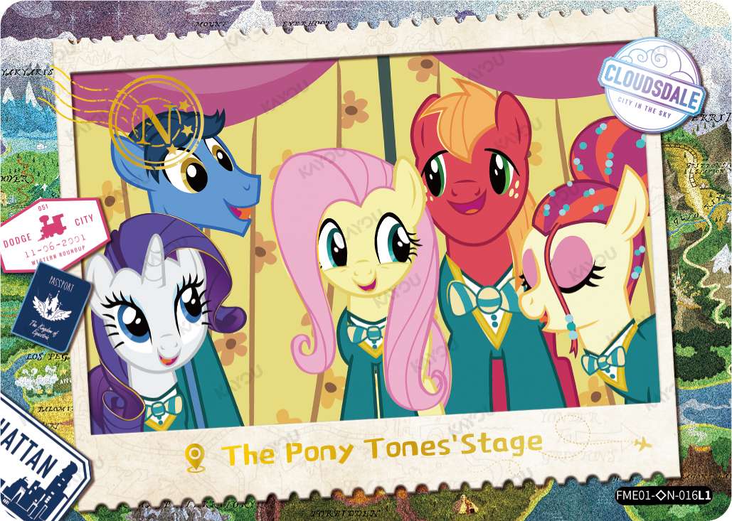 The Pony Tones'Stage