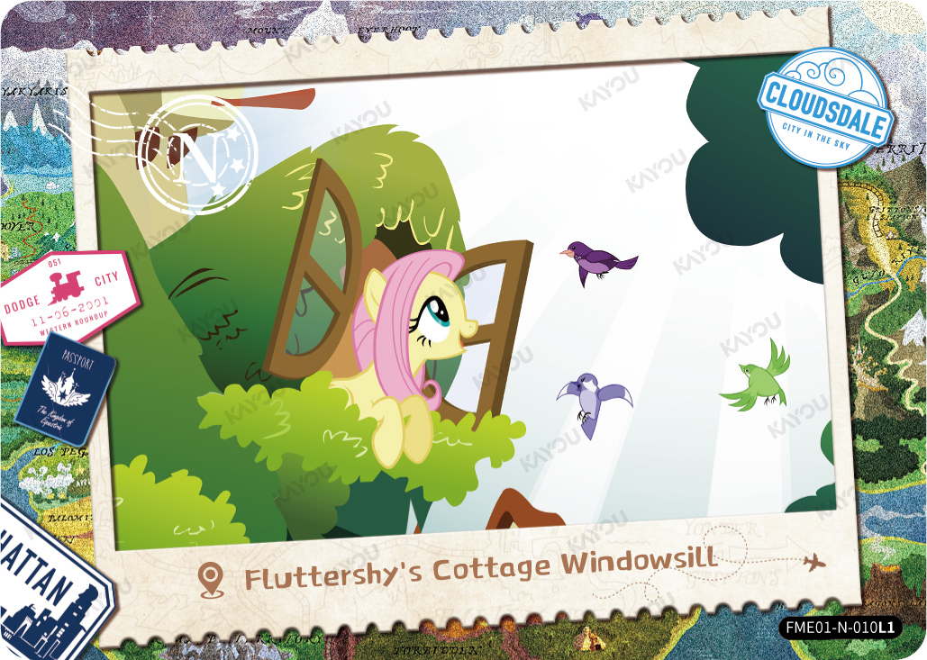 Fluttershy's Cottage Windowsill