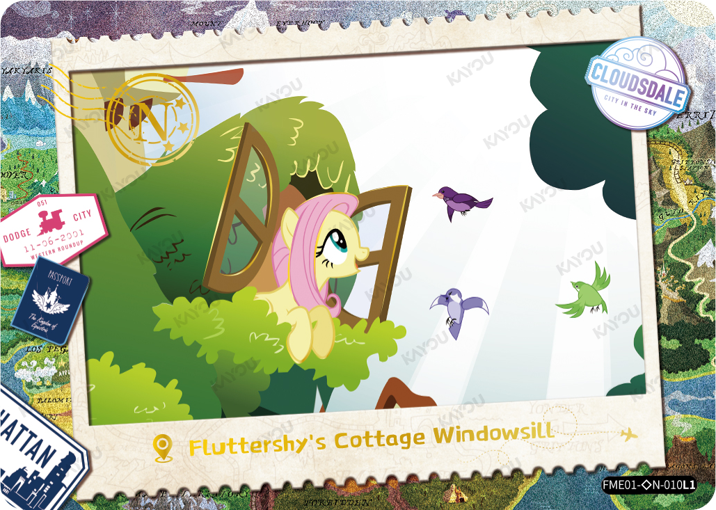 Fluttershy's Cottage Windowsill