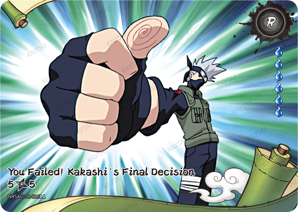 You Failed! Kakashi's Final Decision
5/5