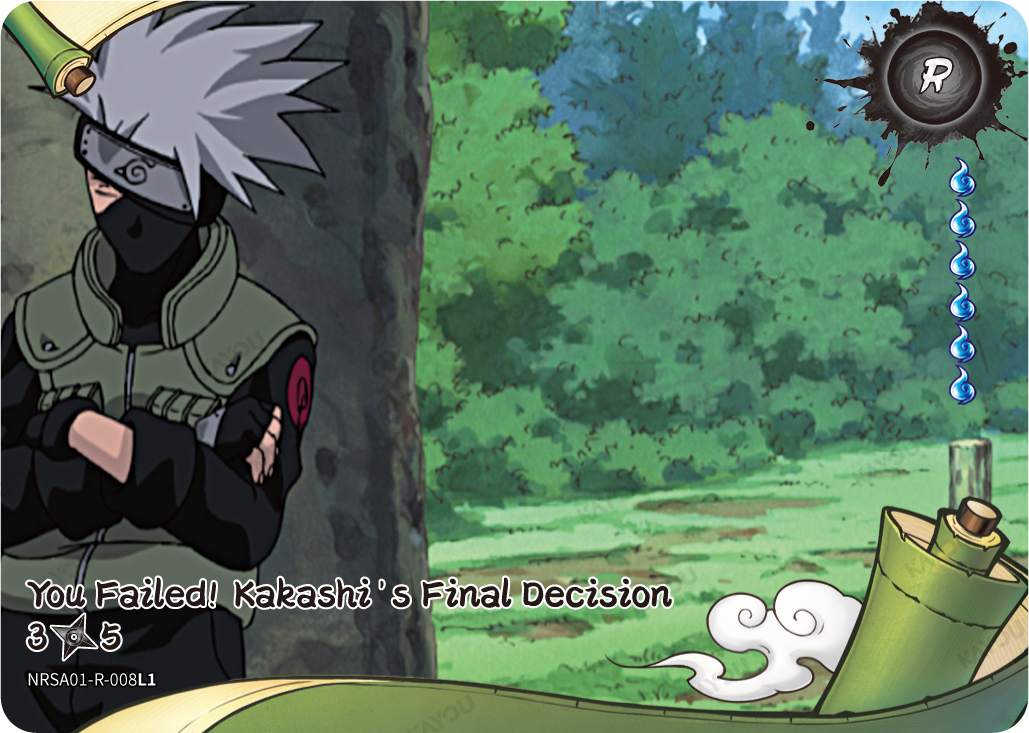 You Failed! Kakashi's Final Decision
3/5