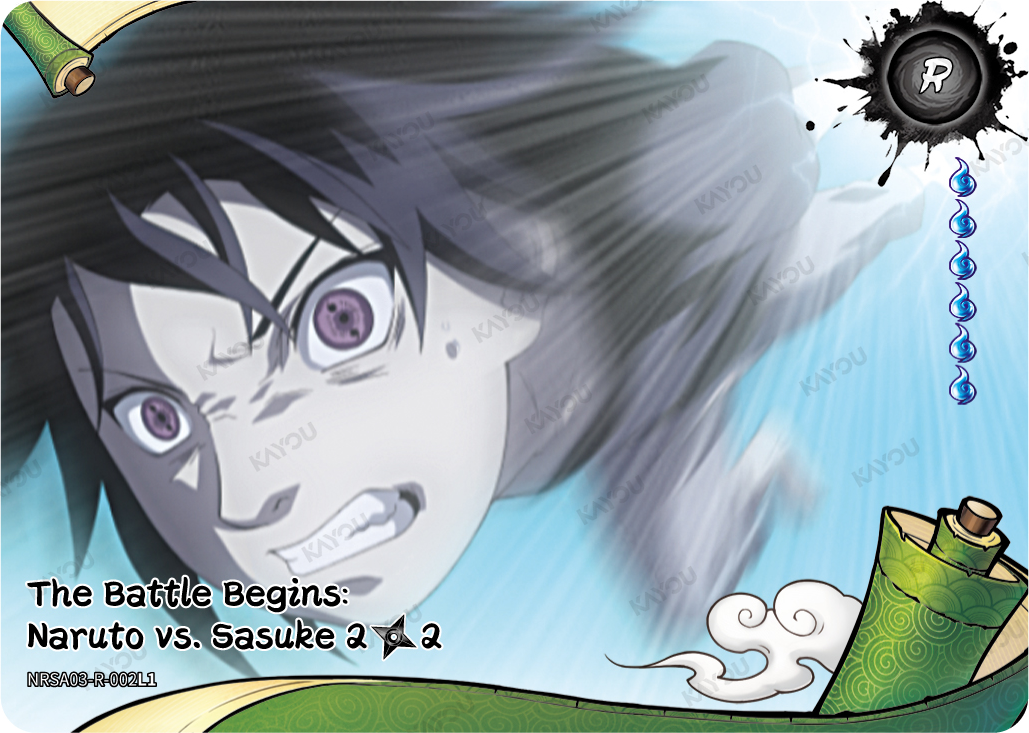 The Battle Begins: Naruto vs. Sasuke
2/2