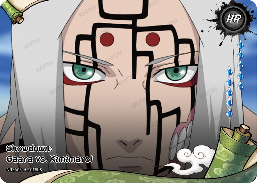 Showdown: Gaara vs. Kimimaro!