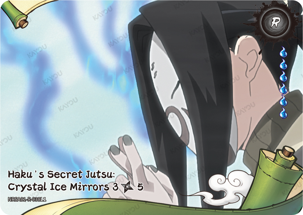 Haku's Secret Jutsu: Crystal Ice Mirrors
1/5