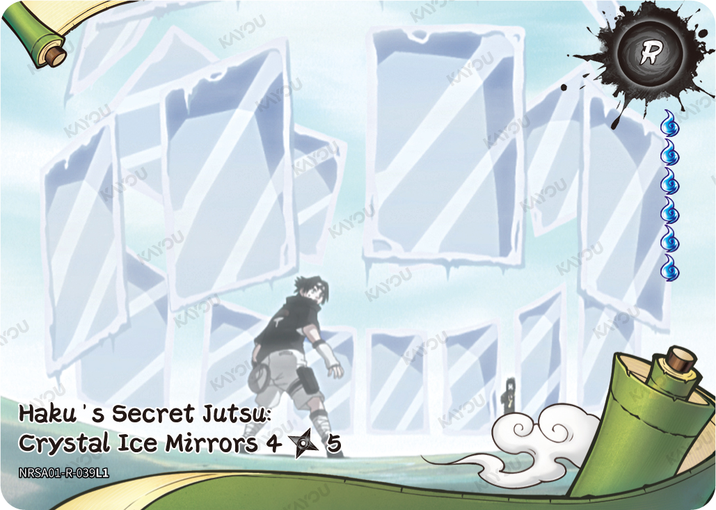 Haku's Secret Jutsu: Crystal Ice Mirrors
2/5