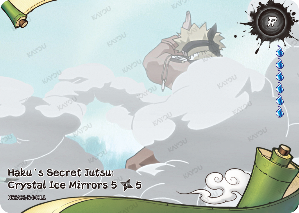 Haku's Secret Jutsu: Crystal Ice Mirrors
3/5