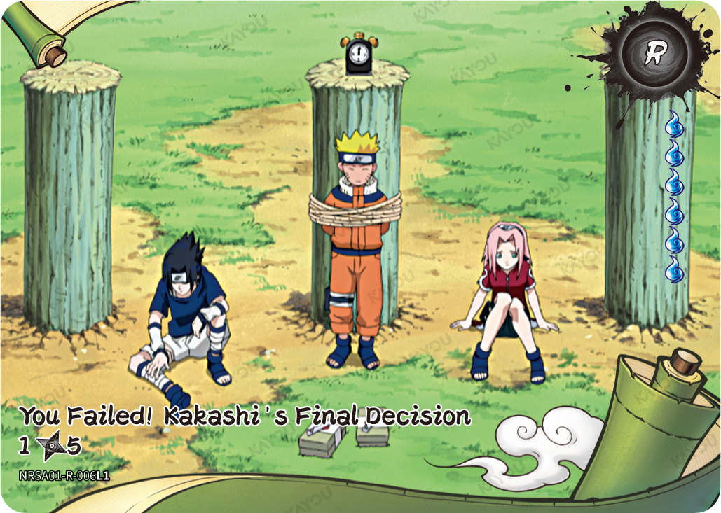 You Failed! Kakashi's Final Decision
1/5