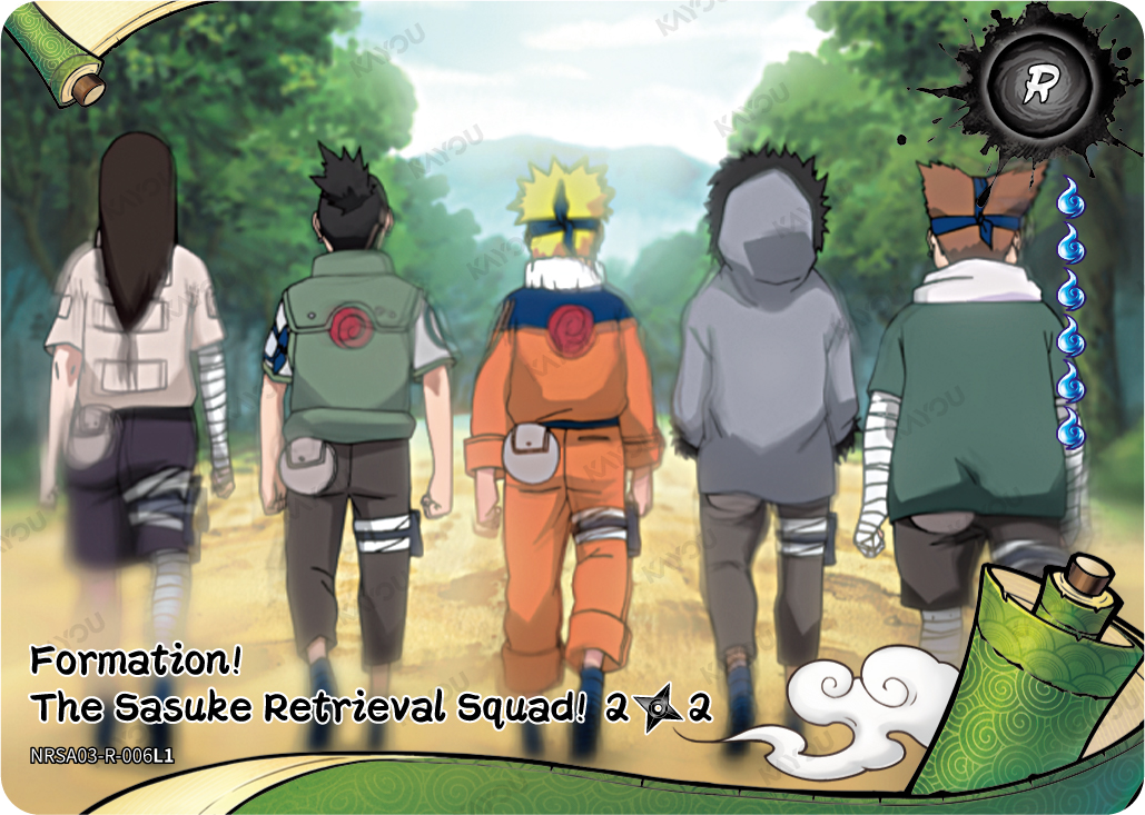 Formation!  The Sasuke Retrieval Squad!
2/2