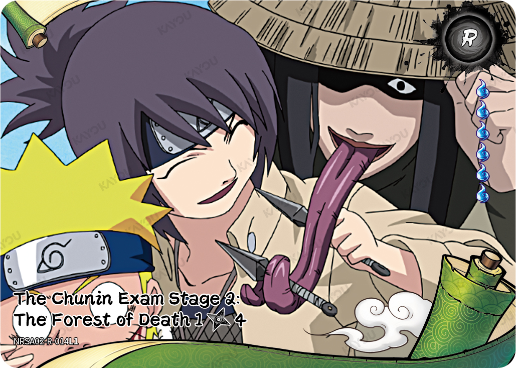 The Chunin Exam Stage 2: The Forest of Death
1/4