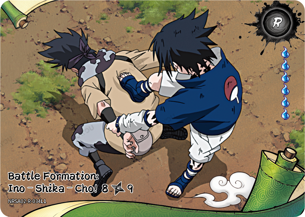 Battle Formation: Ino–Shika–Cho!
8/9