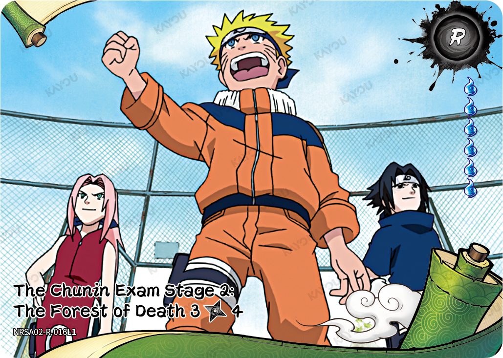 The Chunin Exam Stage 2: The Forest of Death
3/4