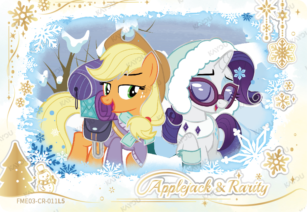 Applejack&Rarity