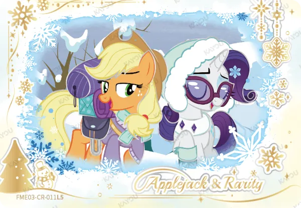 Applejack&Rarity