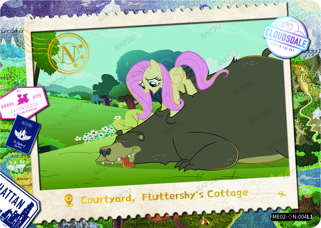 Courtyard, Fluttershy's Cottage