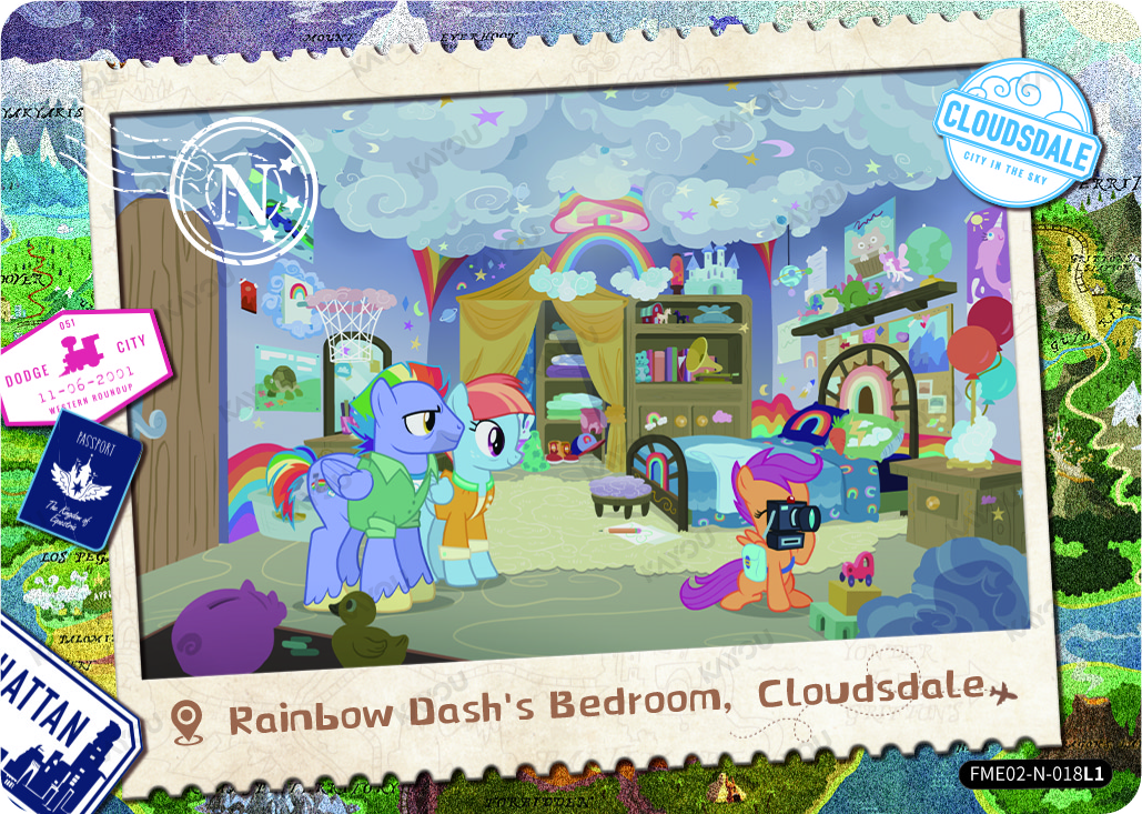 Rainbow Dash's Bedroom, Cloudsdale