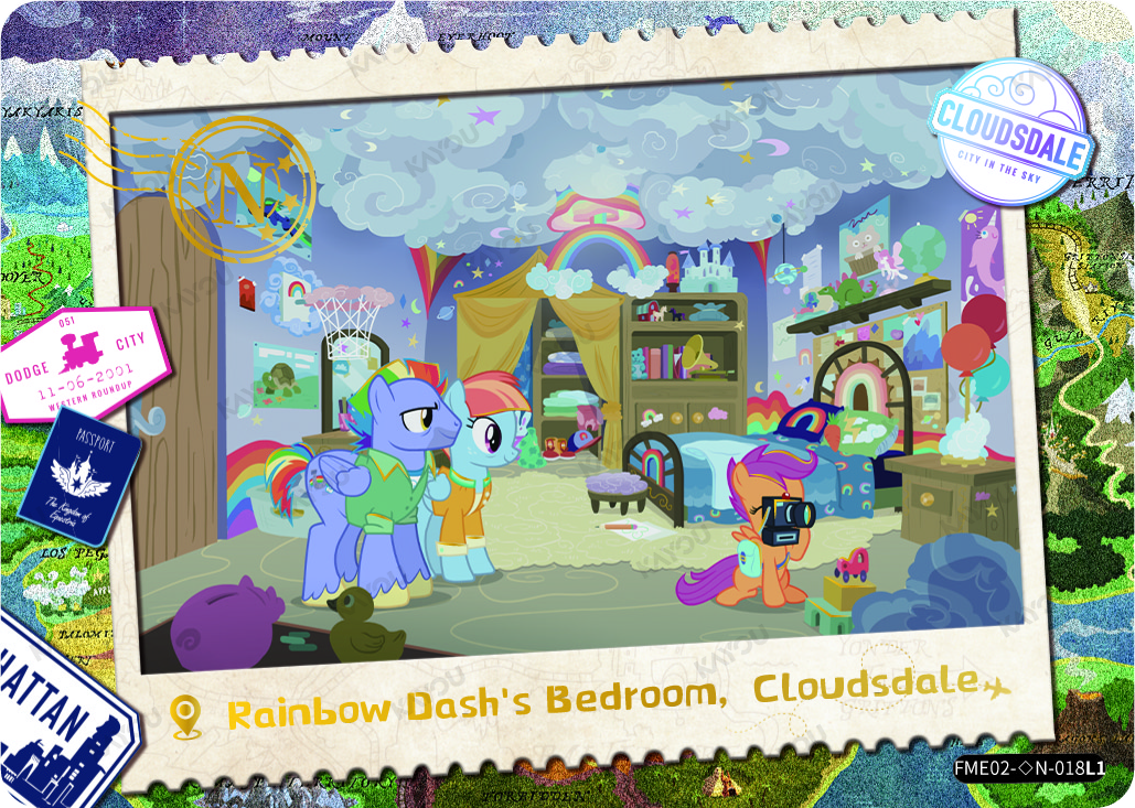 Rainbow Dash's Bedroom, Cloudsdale