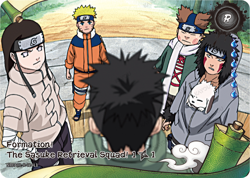 Formation!  The Sasuke Retrieval Squad!
1/1