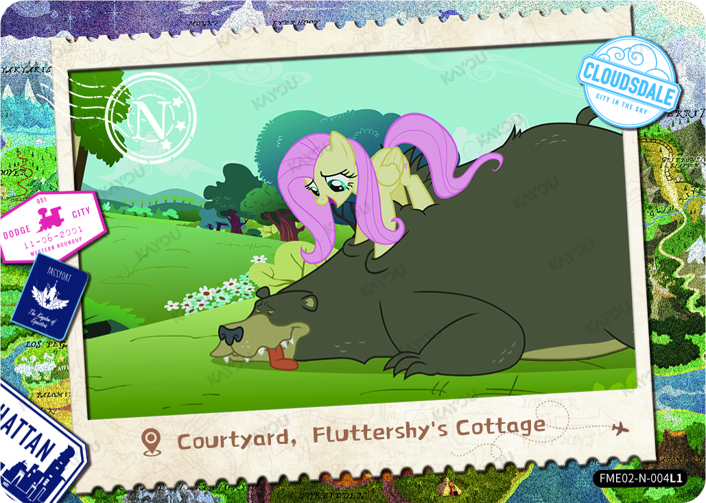 Courtyard, Fluttershy's Cottage
