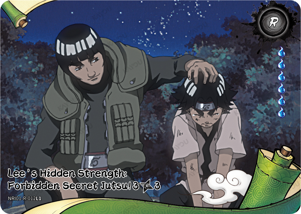 Lee's Hidden Strength: Forbidden Secret Jutsu!
3/3