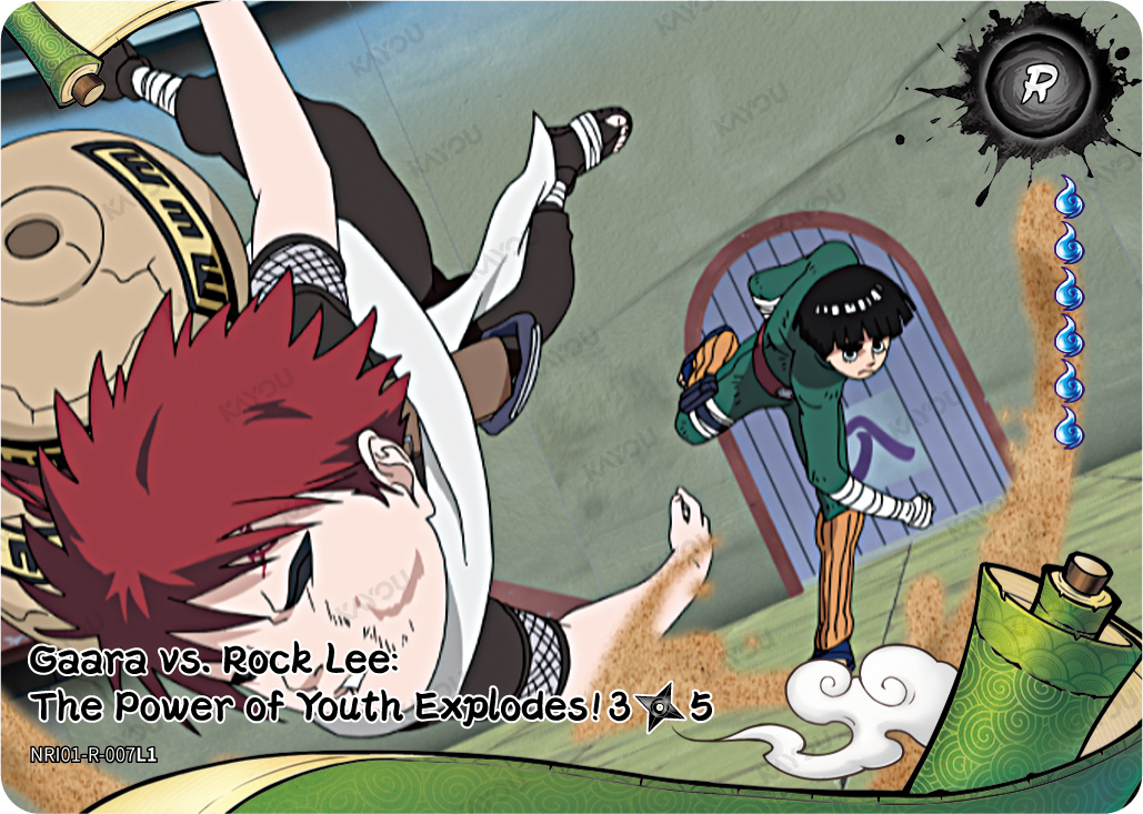 Gaara vs. Rock Lee: The Power of Youth Explodes!
3/5