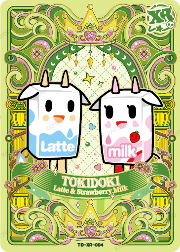 Latte & Strawberry Milk
