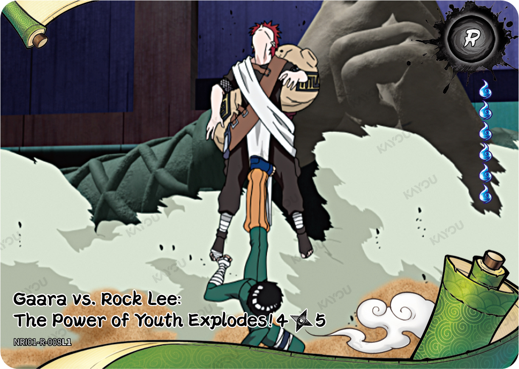 Gaara vs. Rock Lee: The Power of Youth Explodes!
4/5