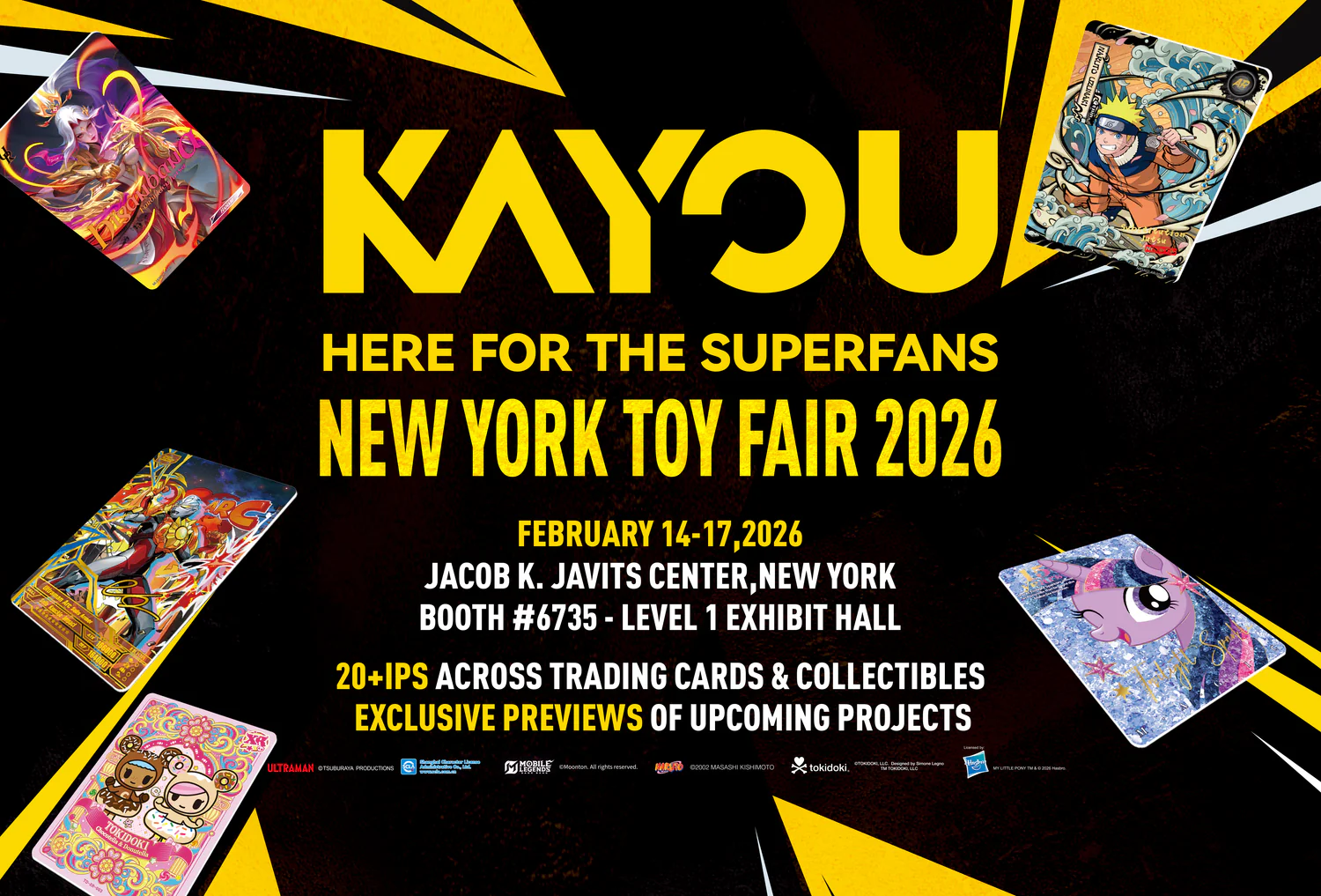 New York Toy Fair 2026
Javits Center, New York