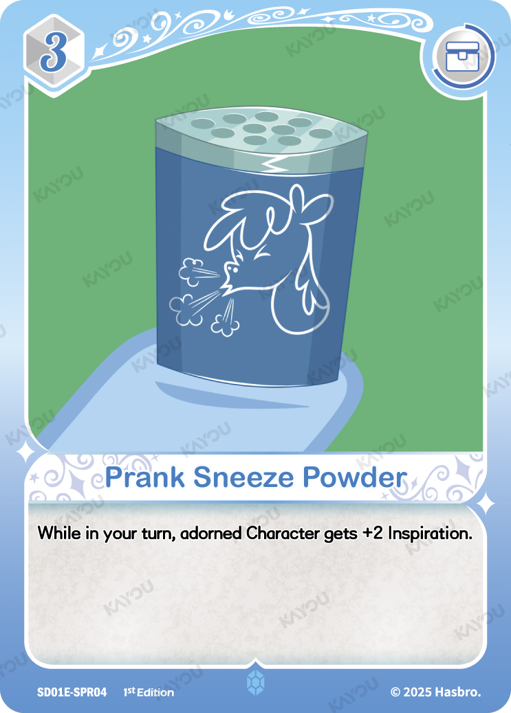 Prank Sneeze Powder