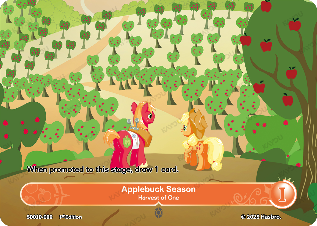 Applebuck Season -- Harvest of One