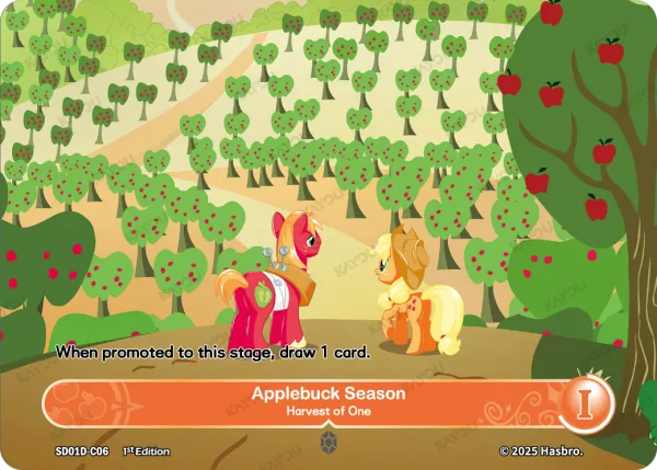 Applebuck Season -- Harvest of One