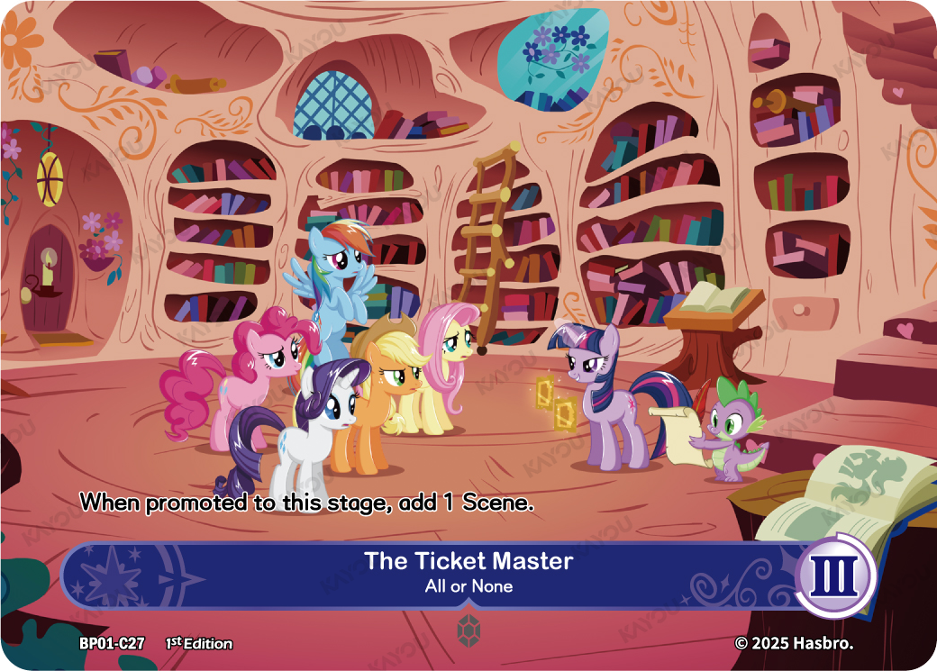 The Ticket Master -- All or None