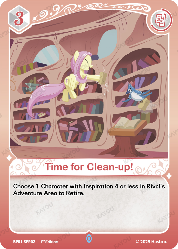 Time for Clean-up!