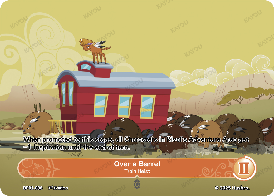 Over a Barrel——Train Heist