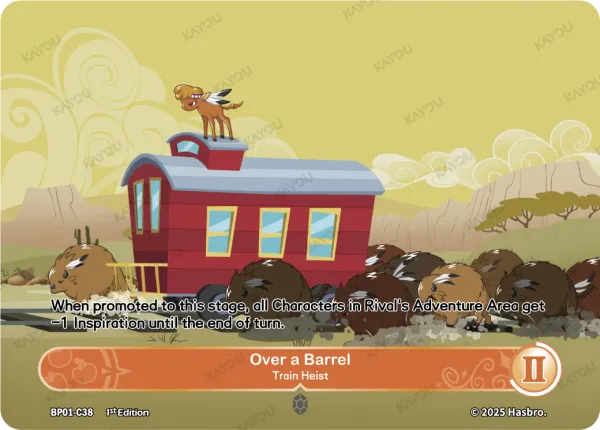 Over a Barrel - Train Heist