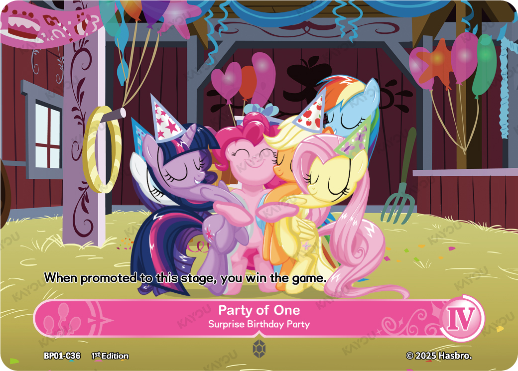 Party of One -- Surprise Birthday Party