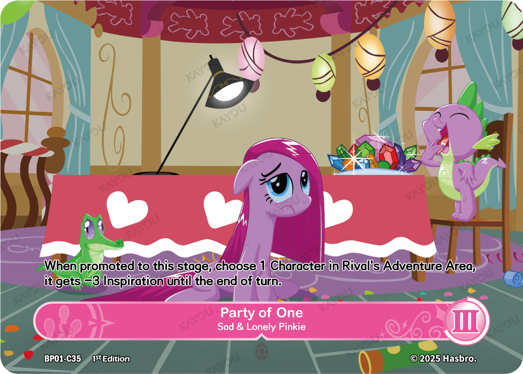 Party of One -- Sad & Lonely Pinkie