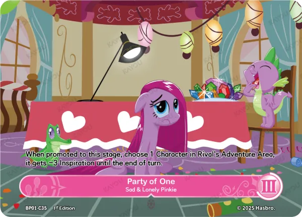 Party of One -- Sad & Lonely Pinkie