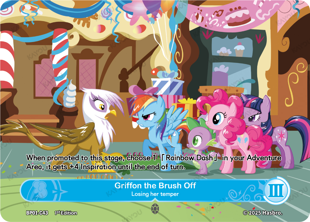 Griffon the Brush Off——Losing her temper