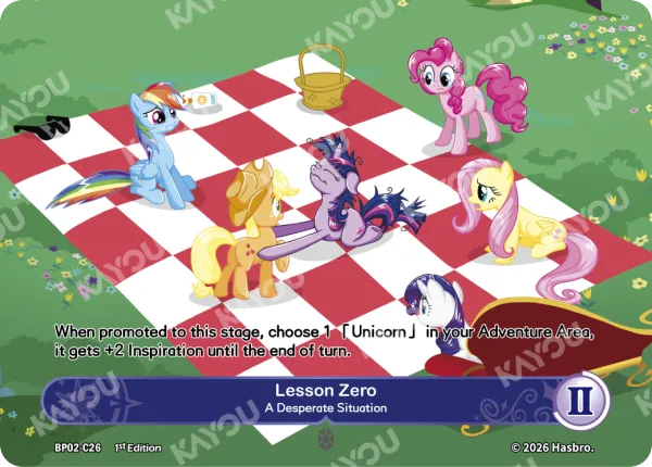 Lesson Zero - A Desperate Situation