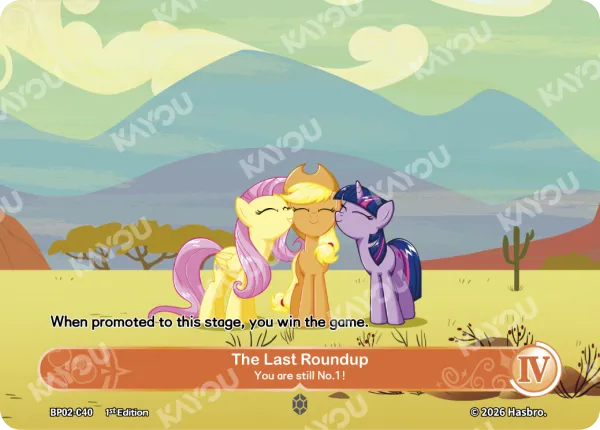 The Last Roundup - You are still No.1!