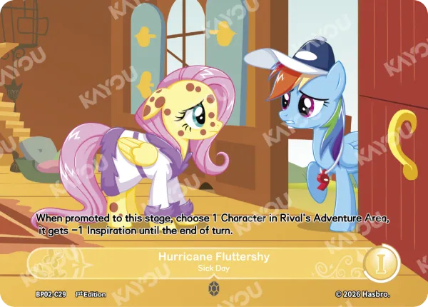 Hurricane Fluttershy - Sick Day