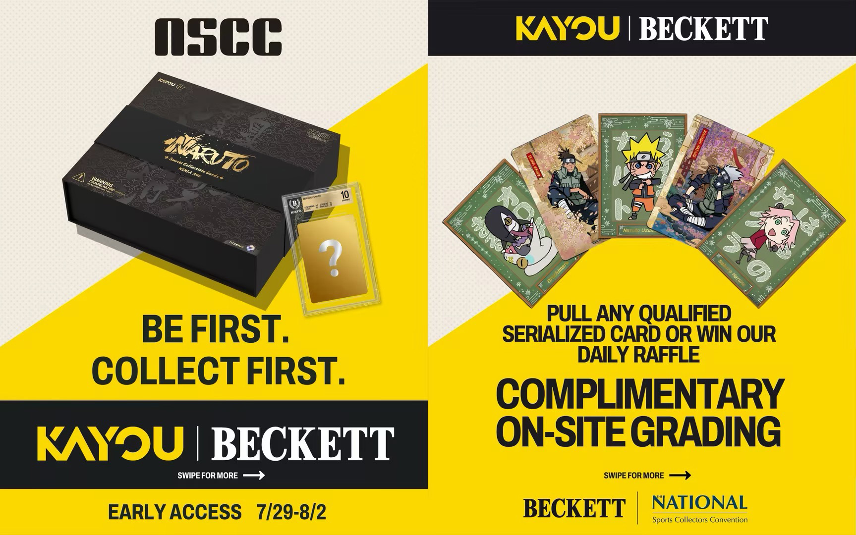 KAYOU x BECKETT — We’re here together for the NSCC 2026!