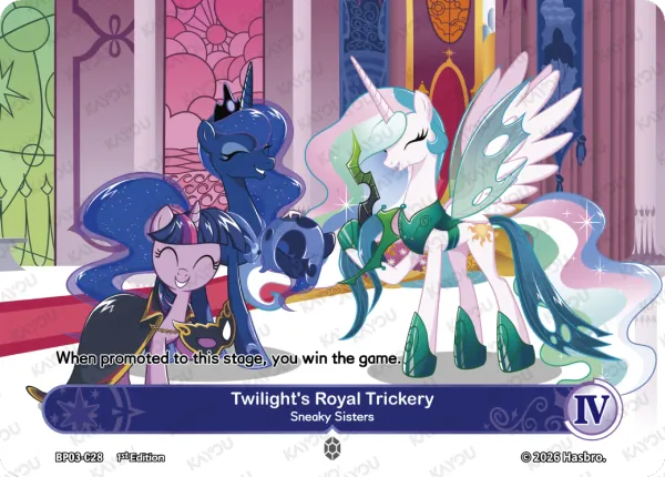 Twilight's Royal Trickery-Sneaky Sisters