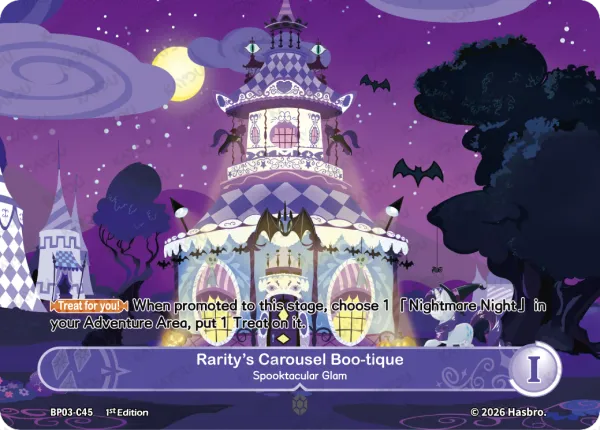 Rarity's Carousel Boo-tique -Spooktacular Glam
