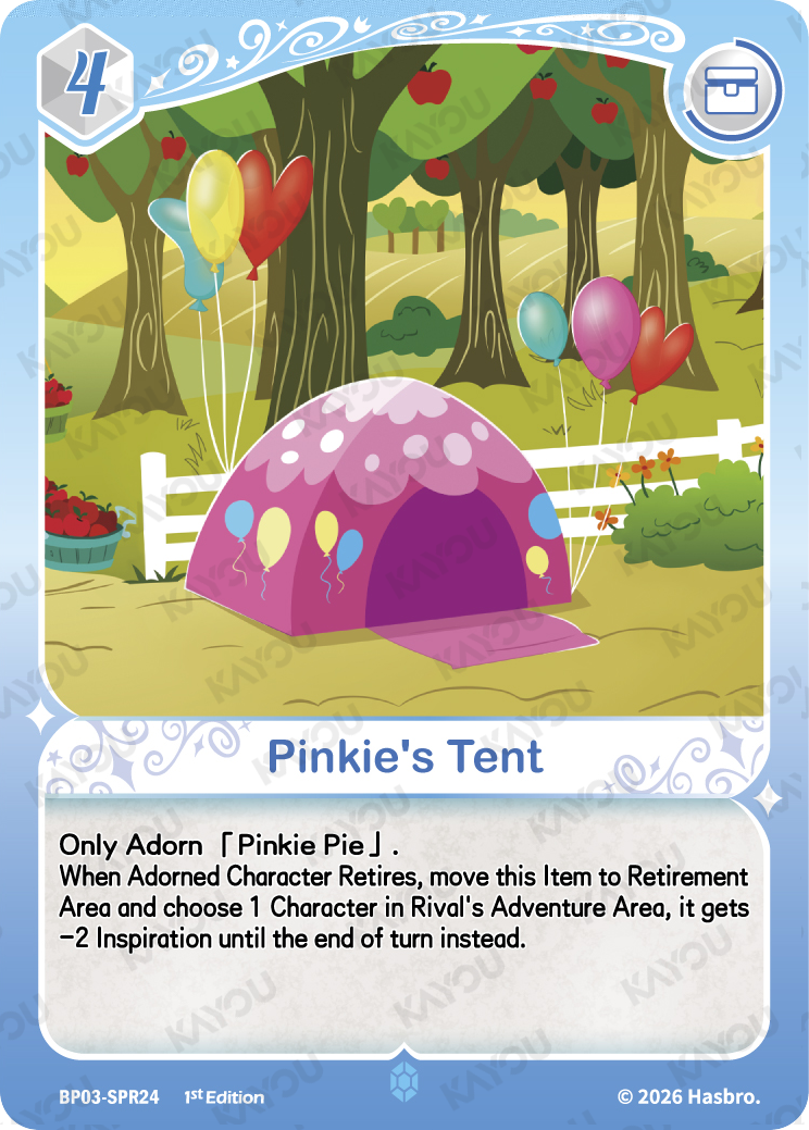 Pinkie's Tent