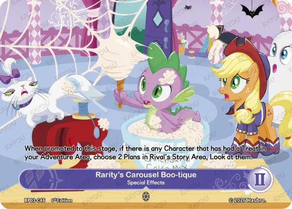 Rarity's Carousel Boo-tique -Special Effects